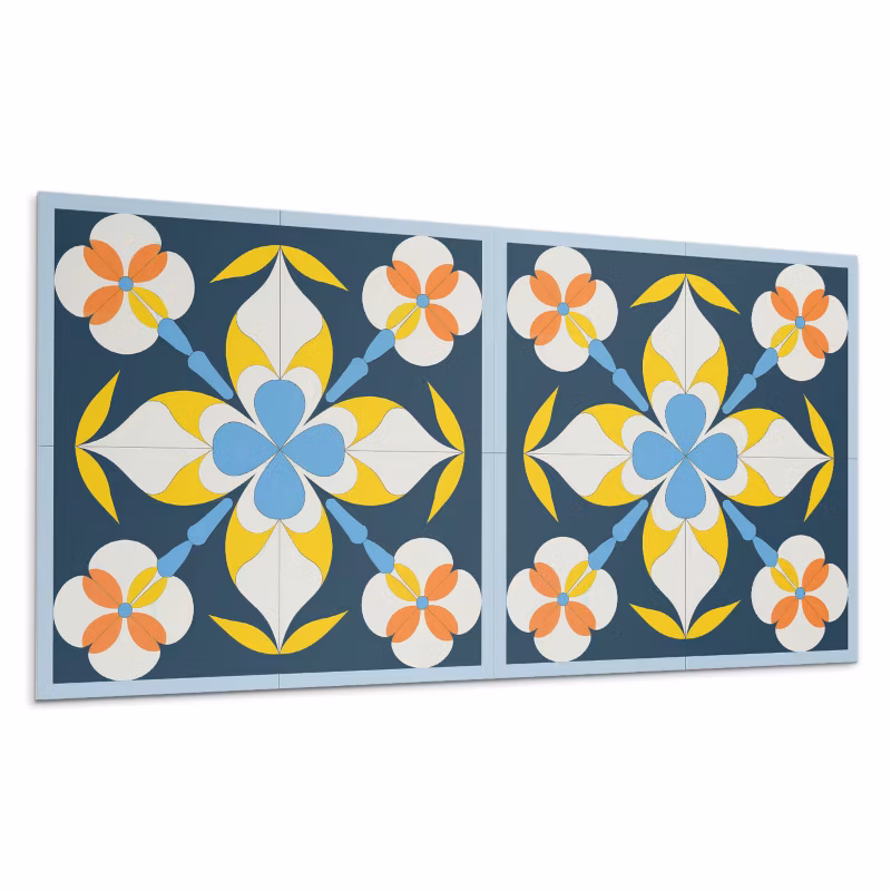 Kafelki samoprzylepne Wallfluent 60×30 cm Roślinny design 6 szt.