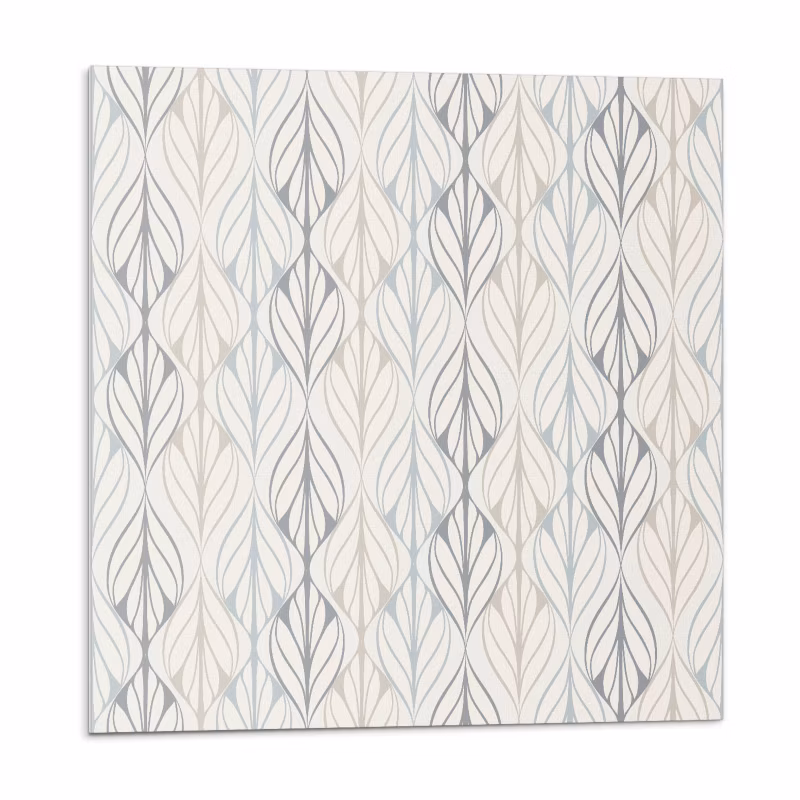 Kafelki samoprzylepne Wallfluent 50×50 cm Romby z liściastym akcentem 4 szt.