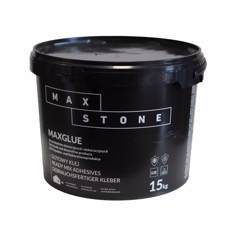 Klej montażowy MAXGLUE MAXSTONE 15 kg do płytek gipsowych i dekoracyjnych 1 op.