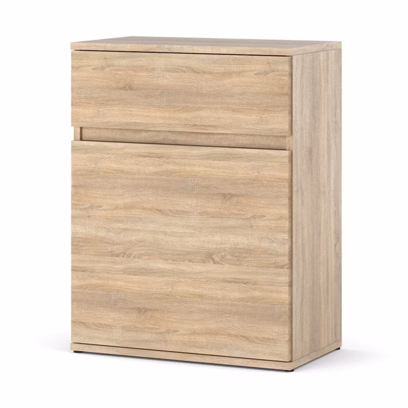 Komoda Hurtownia-Mebli Szuflady 1 Kimi 60cm Dąb Sonoma Dąb Sonoma 60x35x78 cm 1szt.