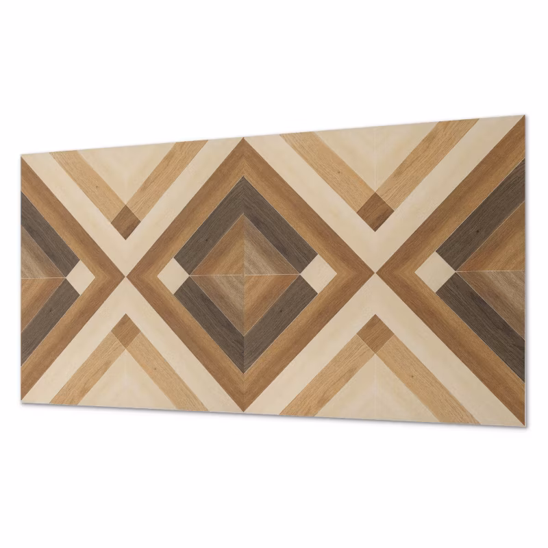 Komplet Kafelków Samoprzylepnych ArtPrintCave 40×20 cm Wzór geometryczny w kratę 10 szt.