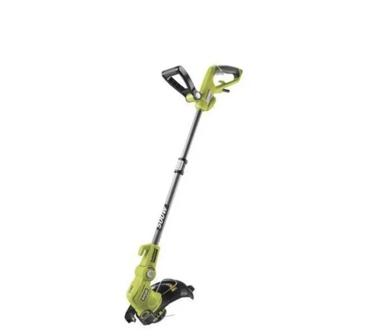 Podkaszarka do trawy 500 W, szerokość koszenia 27cm, automatyczny podajnik żyłki, podwójna żyłka o gr. 1.65mm, wtyczka VDE