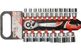 Yato YT-38681 Komplet nasadek z grzechotką 1/2″, 19 CZ