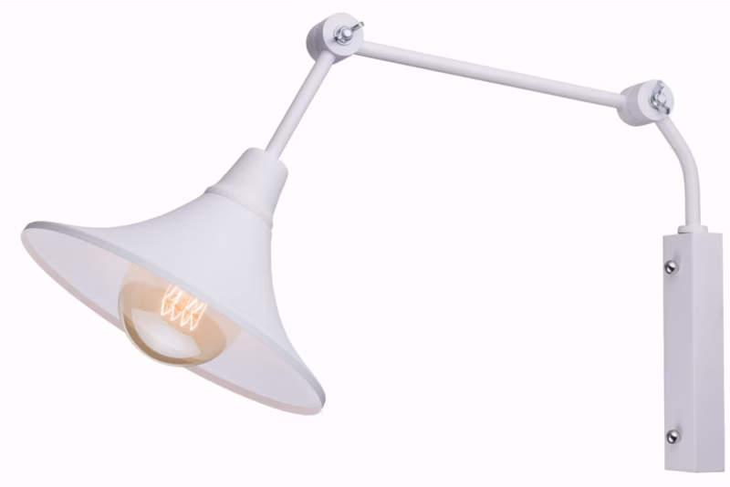 Kinkiet ścienny Aldex Antika biały 1 x E27 x 60W IP20 wym: 33 x 46 x 25 cm – 1 szt.