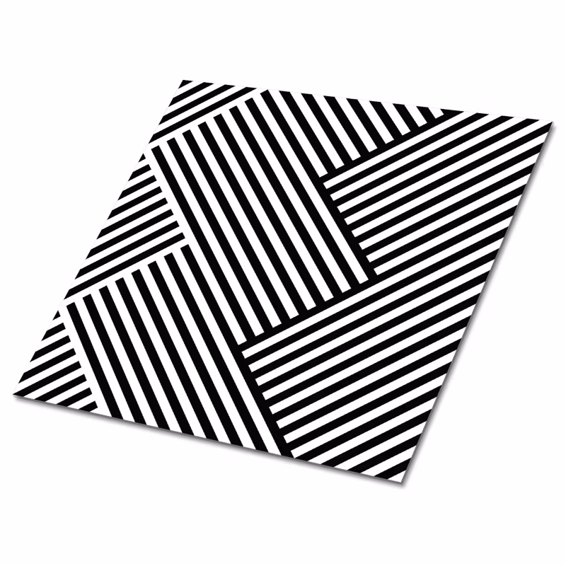 Kafelki samoprzylepne Tulup 30×30 cm Linie geometryczne 9 szt. II