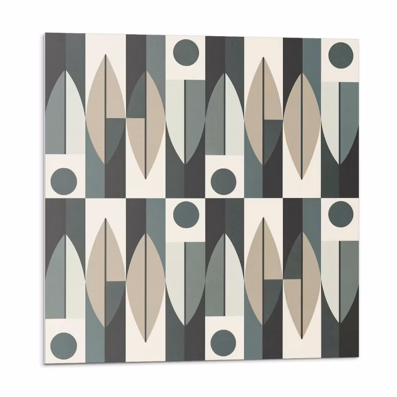 Kafelki samoprzylepne Wallfluent 50×50 cm Geometria w abstrakcyjnym stylu 4 szt.