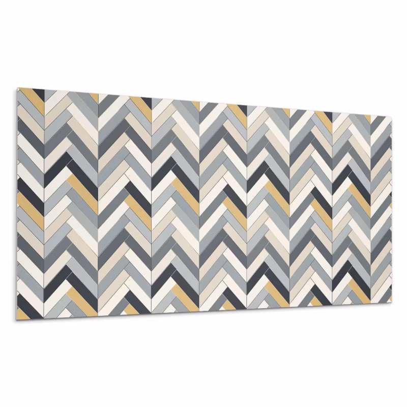 Kafelki samoprzylepne Wallfluent 60×30 cm Stylowy Wzór Jodełki 6 szt.