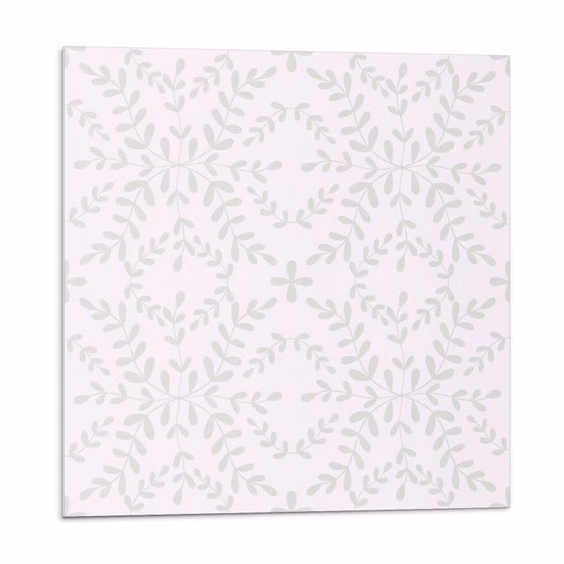 Kafelki samoprzylepne Wallfluent 50×50 cm Łagodny wzór botaniczny 4 szt.