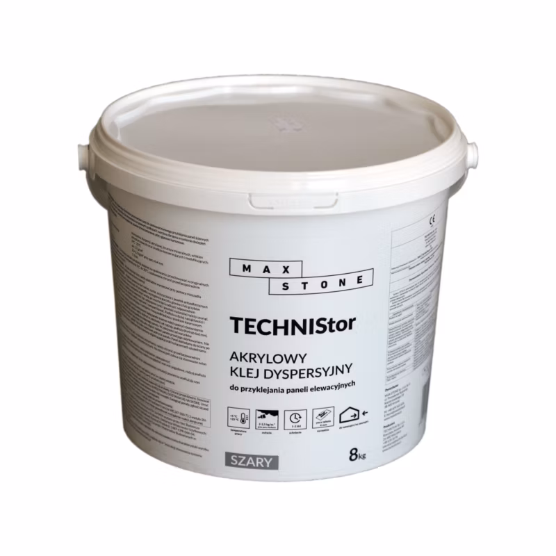 Klej akrylowy Max-Stone TECHNISTOR 8kg SZARY 1 op.