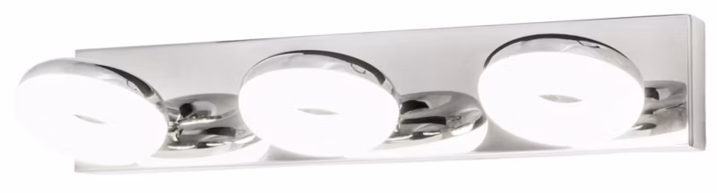 Kinkiet ścienny Rabalux Beata chromowany biały do łazienki LED 15W 4000K 1400lm IP44 wym: 7,5 x 38,5 x 15 cm – 1 szt.