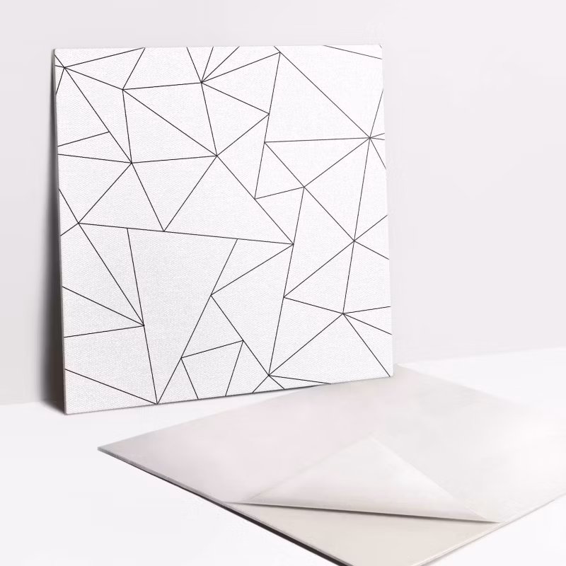 Kafelki samoprzylepne Tulup Struktura linii 30×30 cm 9 szt.