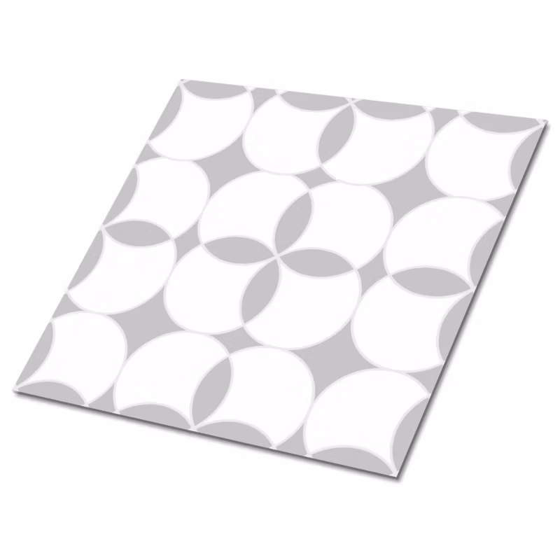Kafelki samoprzylepne Tulup Koła geometryczne 30×30 cm 9 szt.