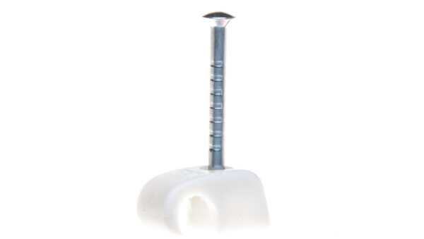Uchwyt do kabli /4-7mm/ z gwoździem 2x25mm 2025 25 LGR 2228629 /100szt./