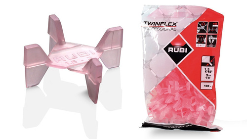 Krzyżyki TwinFlex Rubi 1,5-3 mm – torba 100 szt.