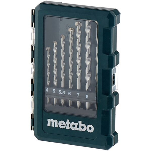 Metabo 8-częściowy zestaw wierteł do kamienia 626706000