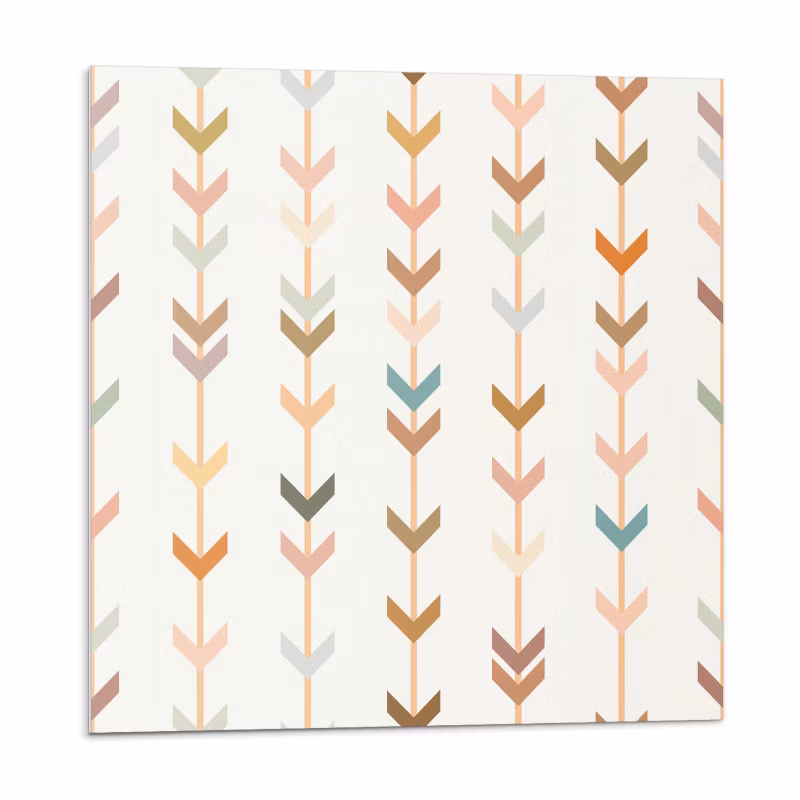 Kafelki samoprzylepne Wallfluent 50×50 cm Pionowy Wzór Strzałek 4 szt.