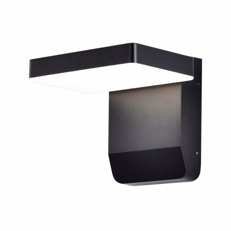 Kinkiet ścienny zewnętrzny V-TAC czarny LED 17W 4000K 2580lm IP65 wym: 17 x 17,8 x 16 cm aluminium – 1 szt.