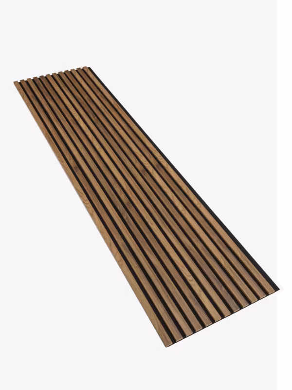 Lamele Ścienne na Czarnej Płycie SunWood 275x55cm Panele Dekoracyjne Dąb Valencia 1 szt.