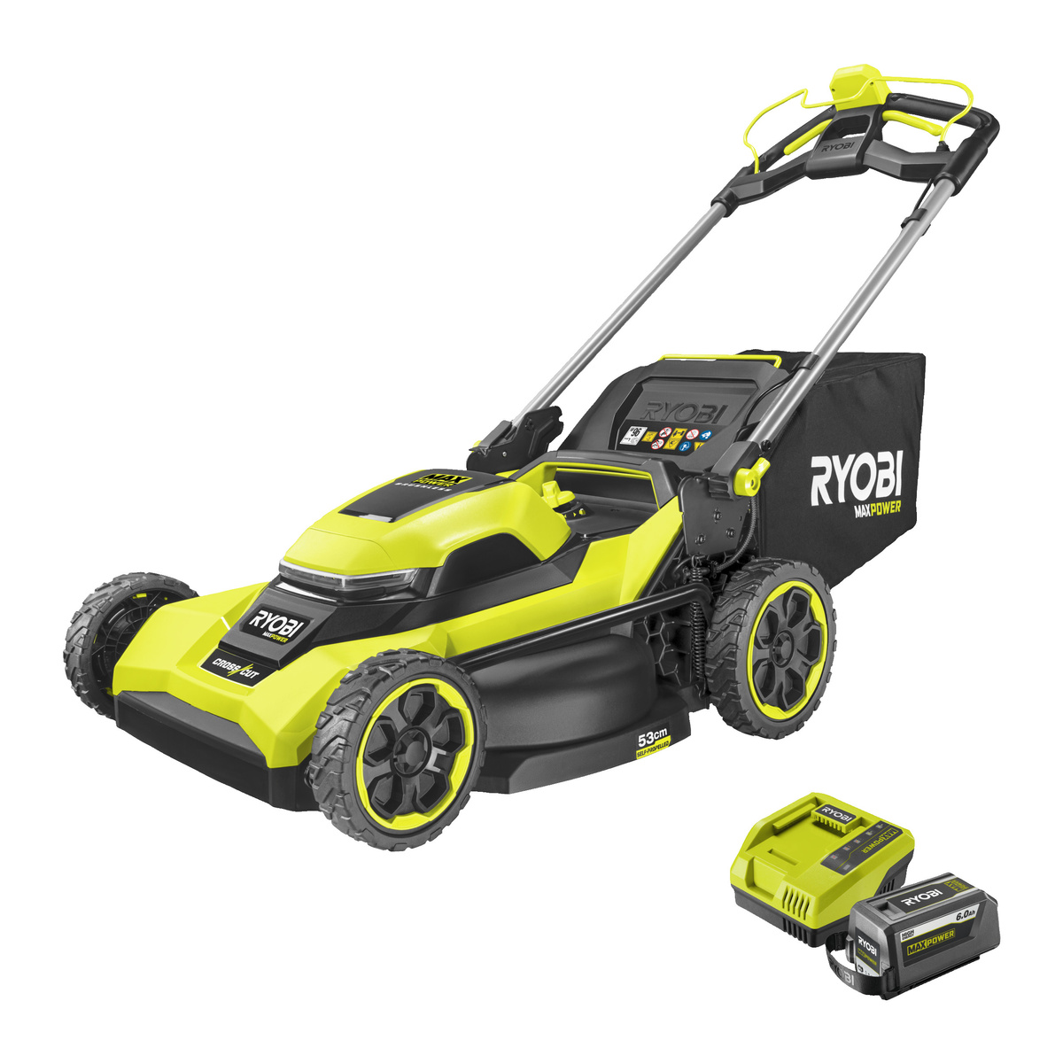 Kosiarka akumulatorowa 53 cm 36 V MaxPower Ryobi RY36LMXSP53B-160