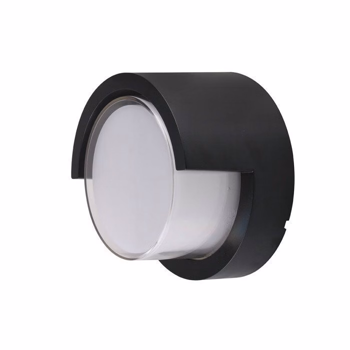Kinkiet ścienny zewnętrzny V-TAC czarny LED 7W 3000K 610lm IP65 wym: 13,3 x 13,3 x 6,7 cm tworzywo sztuczne – 1 szt.