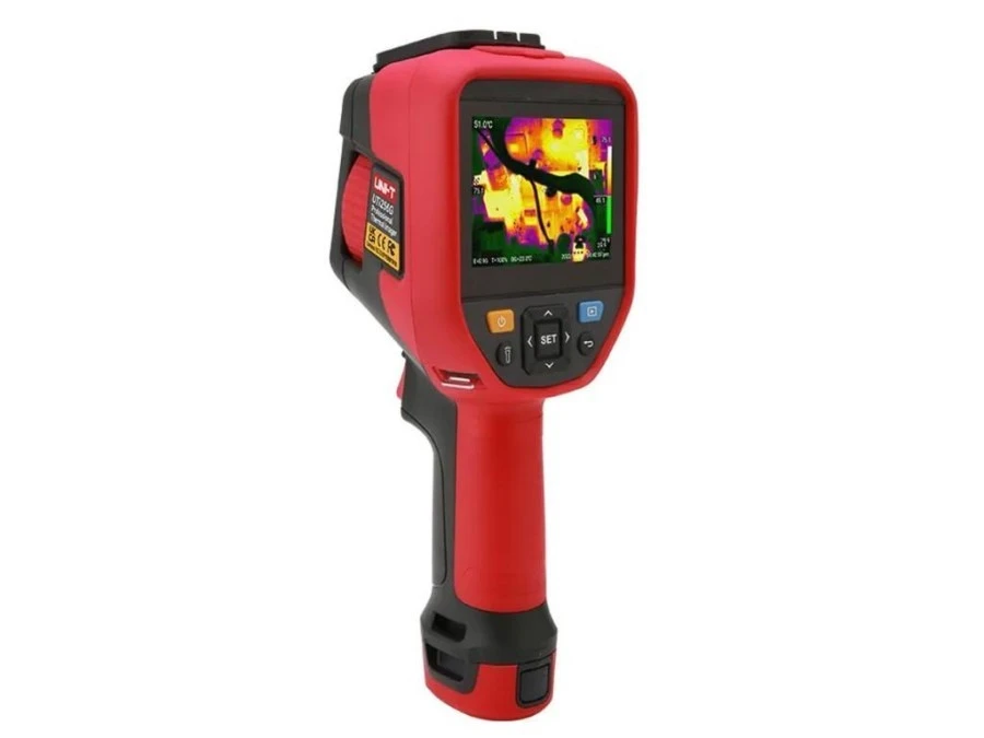 Profesjonalna kamera termowizyjna z Wi‑Fi i Bluetooth, IP54, akumulator 5200 mAh, rozdzielczość 256×192 UTi‑256G