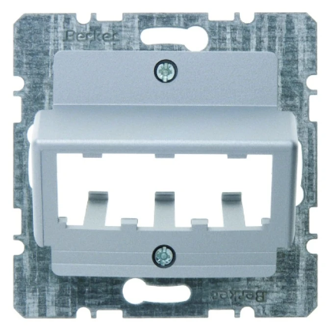 Płytka centralna do 3 MINI‑COM Module alu B.1/B.7 Glas 14271404