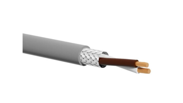 Kabel sterowniczy LiYCY 2×1.00 PVC Eca, szary ALANTEC /500m/