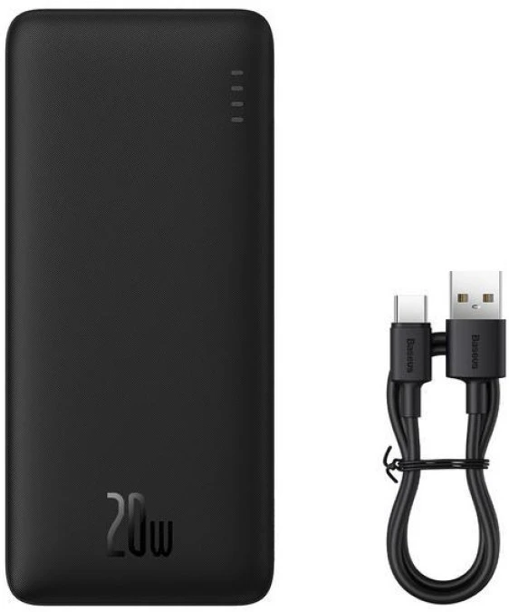 Powerbank Baseus Airpow PPQD090001 10000mAh 20W PD QC 20W USB‑A USB‑C + kabel