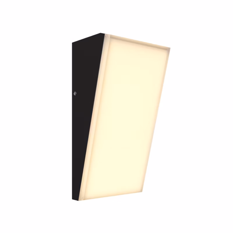 Kinkiet ścienny zewnętrzny Maytoni Brick grafitowy LED 10W 3000K 1100lm IP54 wym: 18 x 9 x 7 cm aluminium – 1 szt.