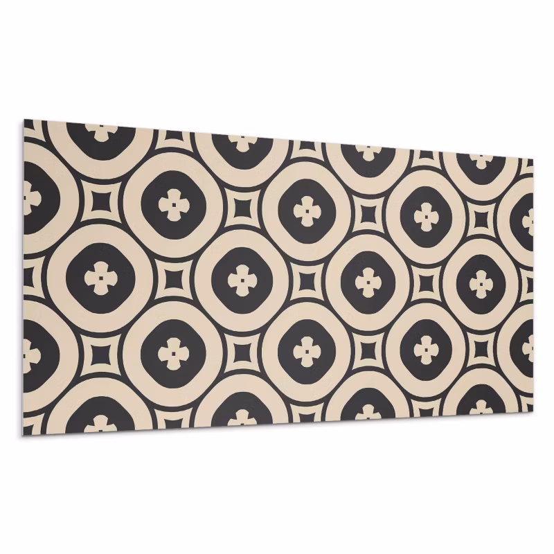 Kafelki samoprzylepne Wallfluent 60×30 cm Kwadratowe motywy w stylu geometrycznym 6 szt.