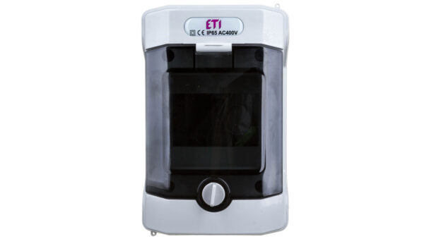 Rozdzielnica modułowa PV 1×4 natynkowa /transparentna/ UV 1500V DC IP65 ECH-4G DIDO 001101060