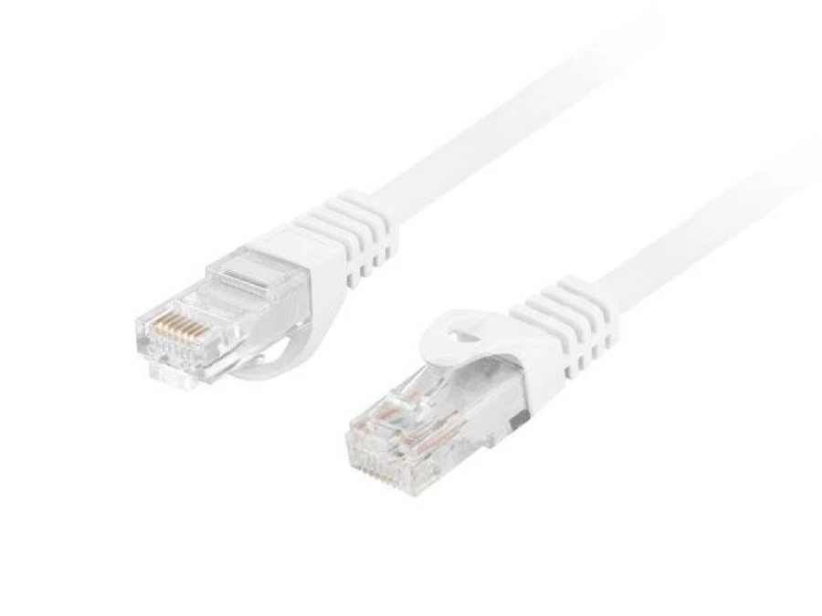 Patchcord kat.6 utp lszh cu 1.5m biały fluke passed lanberg PCU6‑10CU‑0150‑W