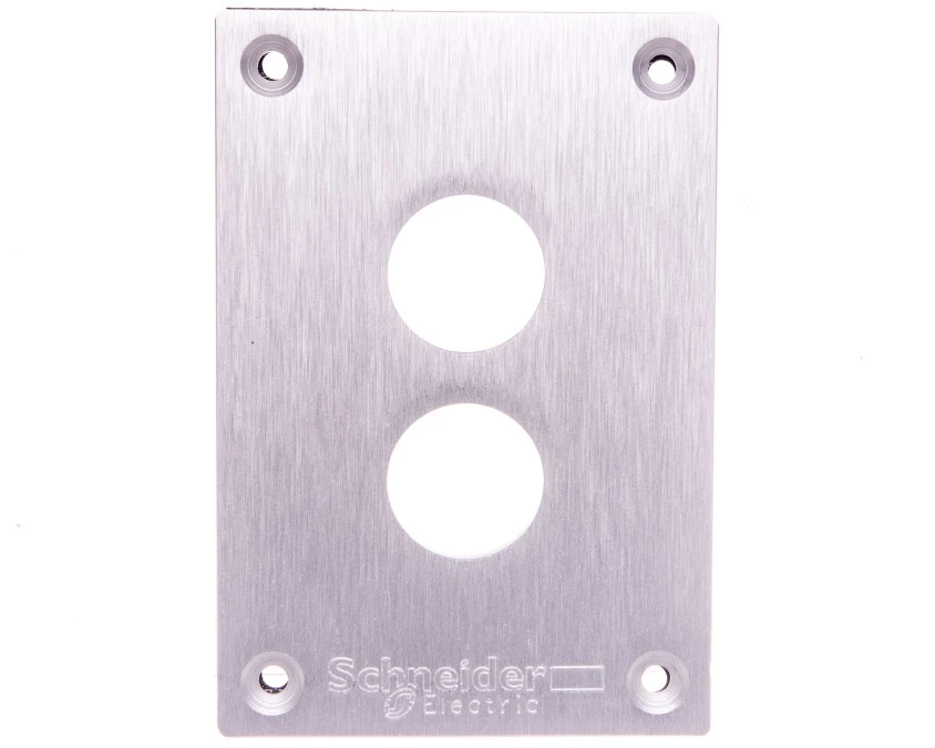 Płyta czołowa do montażu podtynkowego 2‑otwory 22mm XAPE302