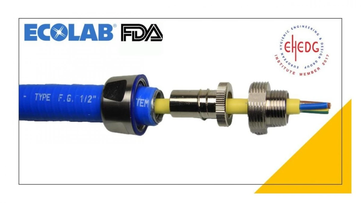 Peszel przemysł spożywczy ‑ farmaceutyczny Anaconda Sealtite typ FG 3/8 352.012.1 /30m/