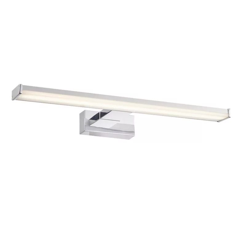 Kinkiet łazienkowy Endon AXIS chromowany LED 8W biały 6500K 640lm IP44 – 1 szt.