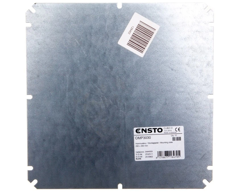 Płyta montażowa 260x260mm stalowa OMP3030