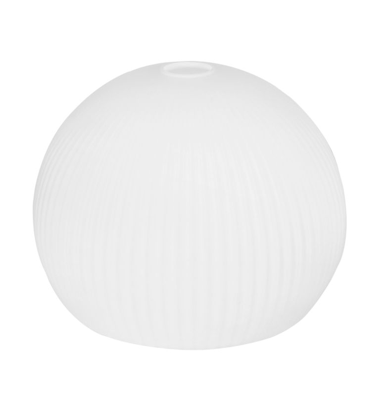 Klosz do lampy wiszącej Light Home LH Riffle E27 biały szklany 23x29cm 1szt.
