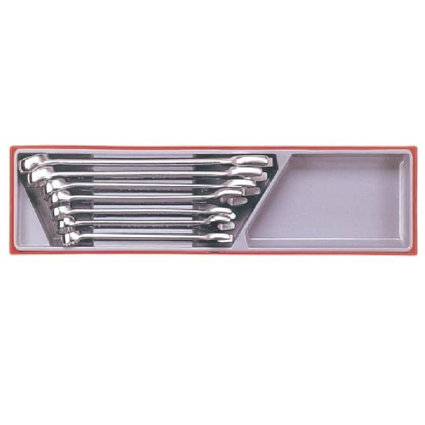 Zestaw kluczy płasko-oczkowych Teng Tools TTX2032 – 7 elementów