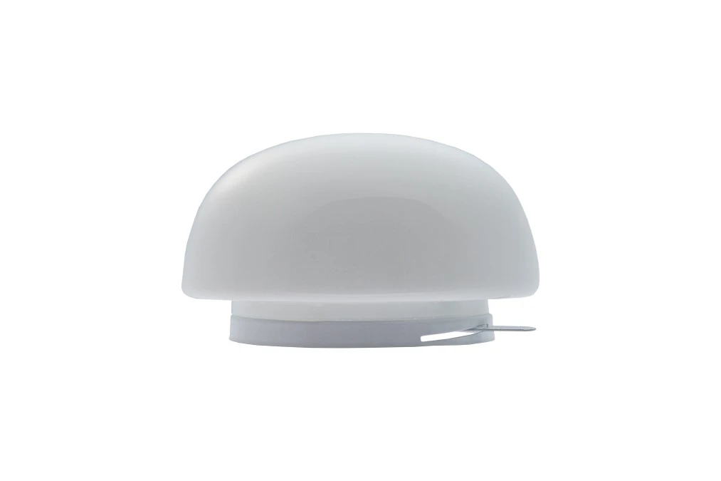PLAFON G‑3, E27, 60W, biała‑stal malowana proszkowo, klosz matowy‑szkło, mały okrąg IP20 G01 G‑3