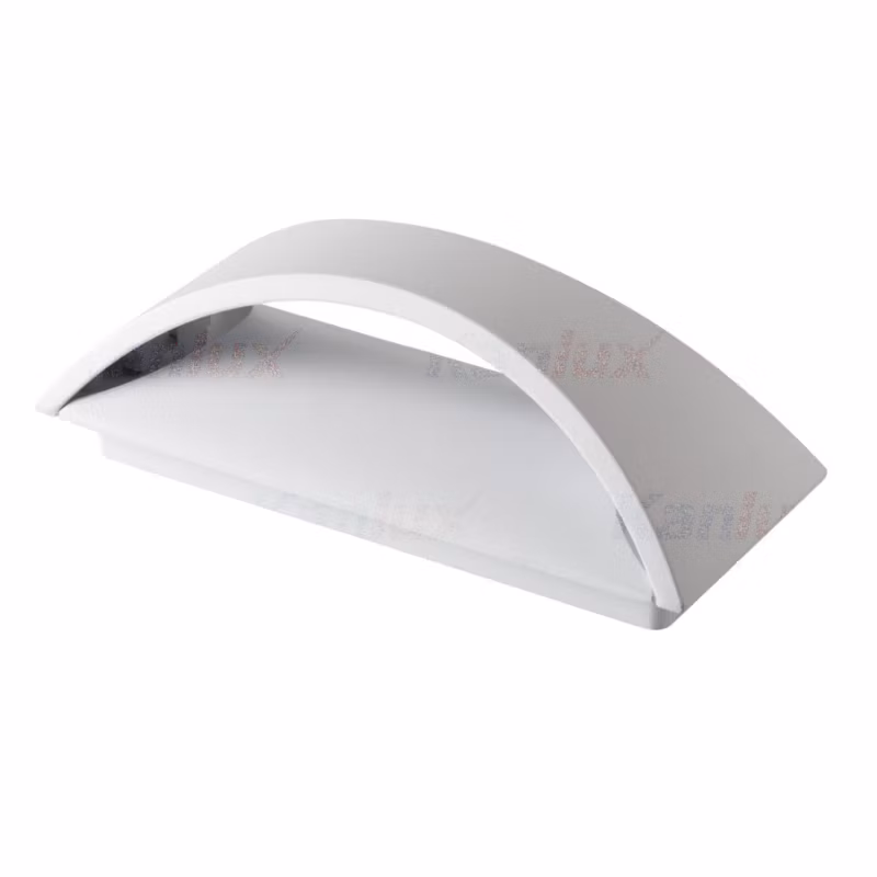 Kinkiet ścienny zewnętrzny Kanlux Biso biały LED 8W 140lm IP54 wym: 9 x 22 x 8 cm aluminium – 1 szt.