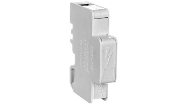 Blok rozdzielczy modułowy 1-biegunowy 60A we: 1×6-35mm² wy: 6×2,5-6mm2 szary LBR60A 84326002