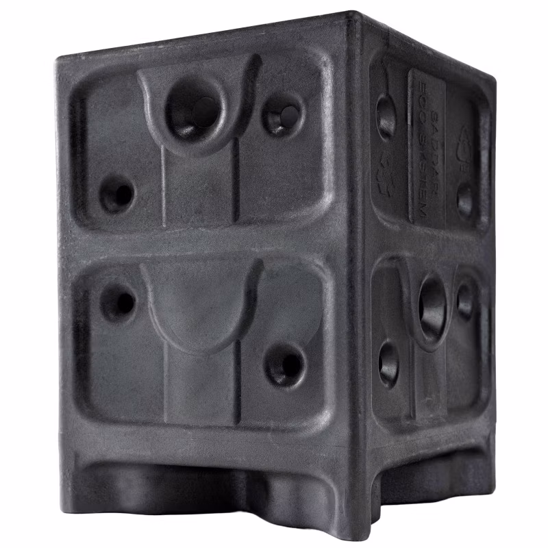 Kotwa Przykręcana 4iQ Group Podstawa Słupa PSK 141x141x210mm 1szt.