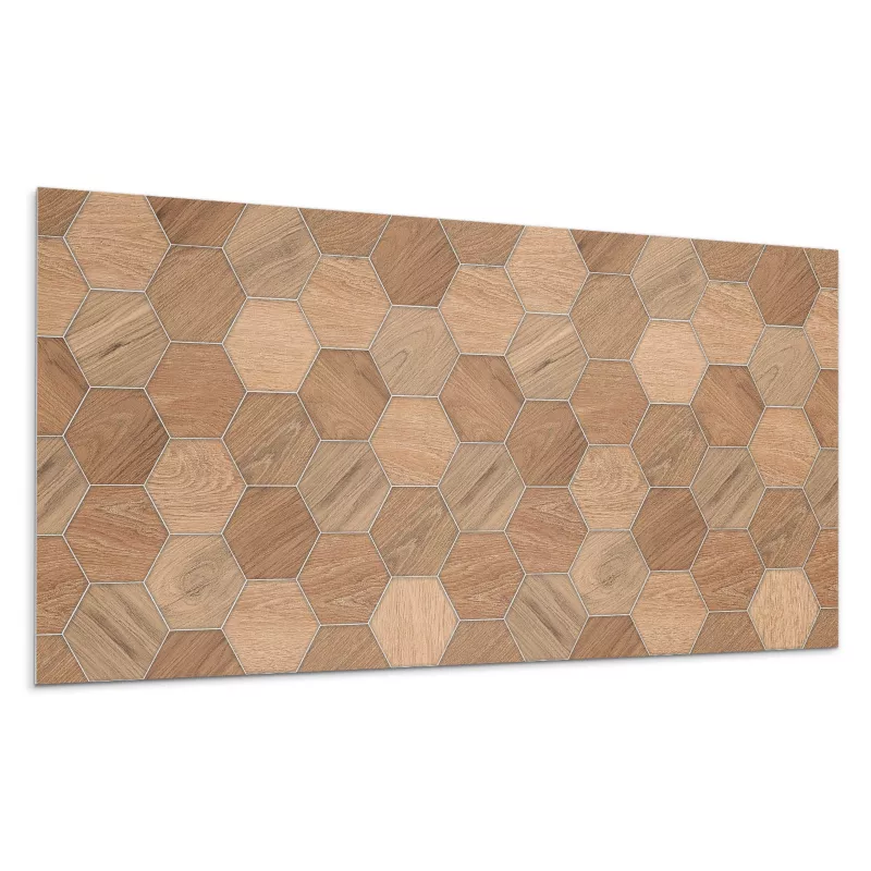 Kafelki samoprzylepne Wallfluent 40×20 cm Motyw heksagonalnych kafli 10 szt.