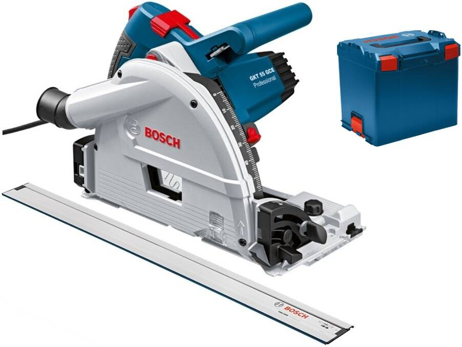 Zagłębiarka Bosch GKT 55 GCE z szyną (0601675002)