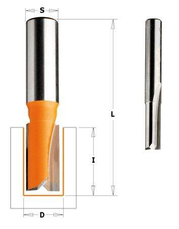 Frez HM D=5 I=12 L=50,8 S=6 CMT 911.050.11