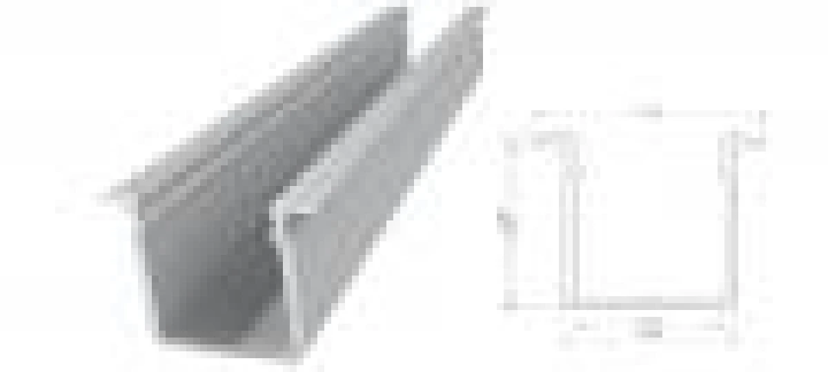 Wpuszczany profil LED surowy 15x16mm 3030mm AL12‑GLG3‑RW‑3000 GLALU