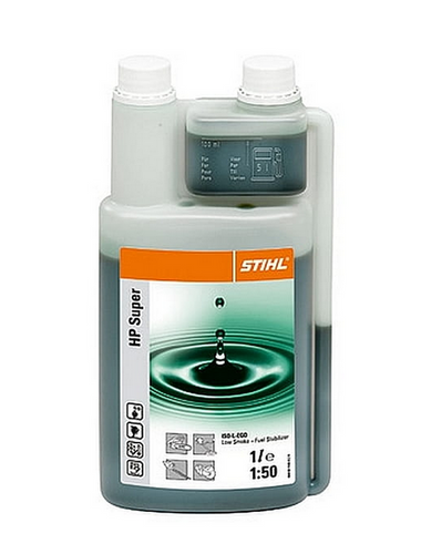 Olej Stihl HP Super 1 L z dozownikiem – do silników dwusuwowych