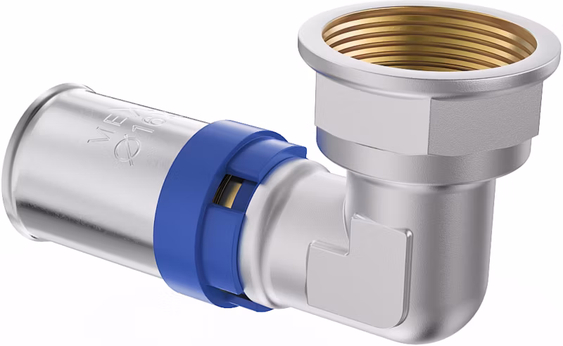 Kolano zaciskowe Mexen PEX-P brak koloru 25 mm x 3/4″ pojedyncze 1 szt.