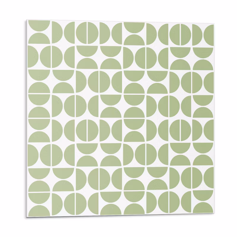 Kafelki samoprzylepne Wallfluent 50×50 cm Stylowy wzór okrągłych kształtów 4 szt.