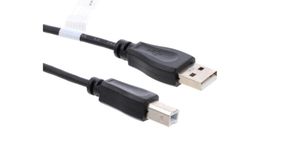 Kabel USB A wtyk – USB B wtyk 2.0 czarny AK-300105-018-S /1,8m/
